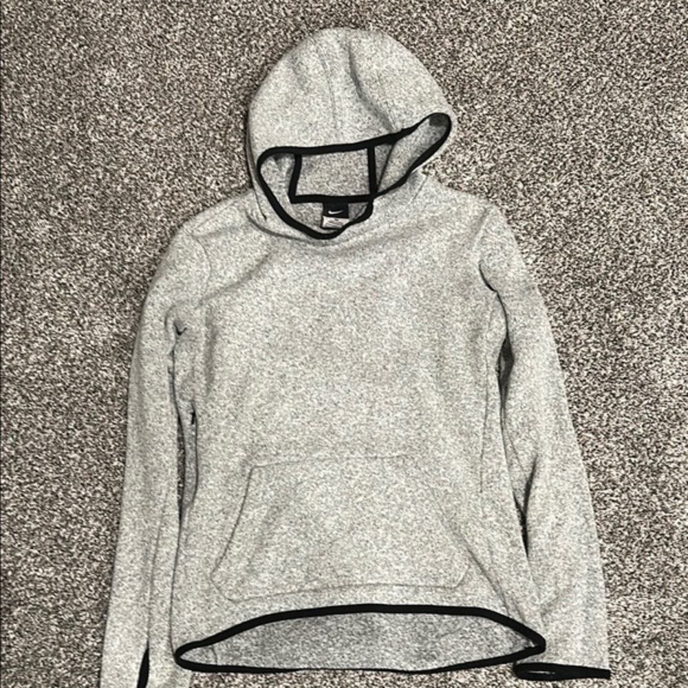 Nike Gray Pullover Hoodie Sweatshirt